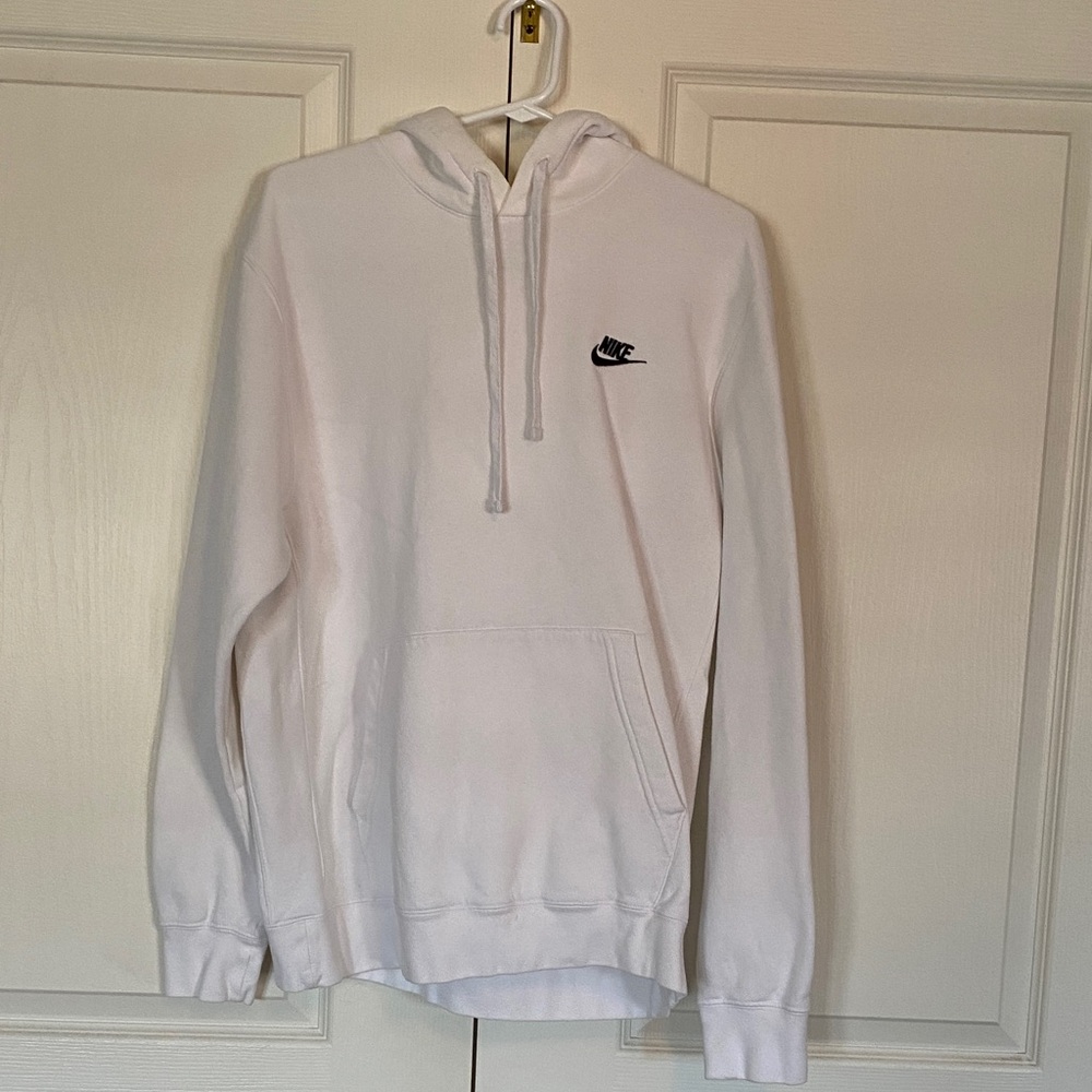 Nike Men's Classic White Hoodie